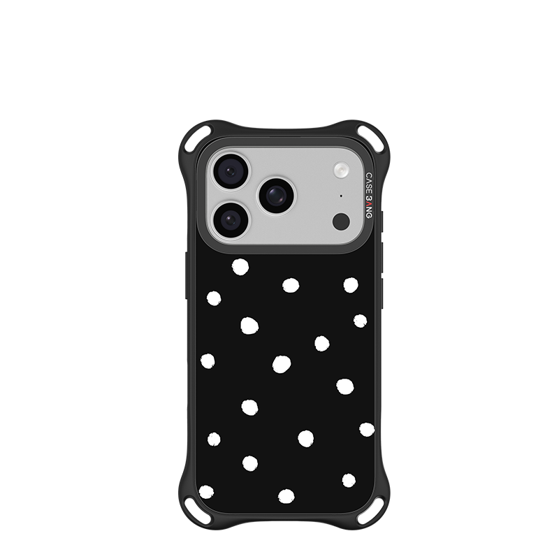 Night Sky Polka Dots